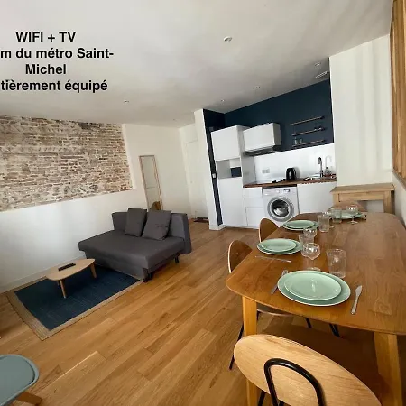Quiet Apartment - Close To Metro Saint Michel Toulouse Exterior photo