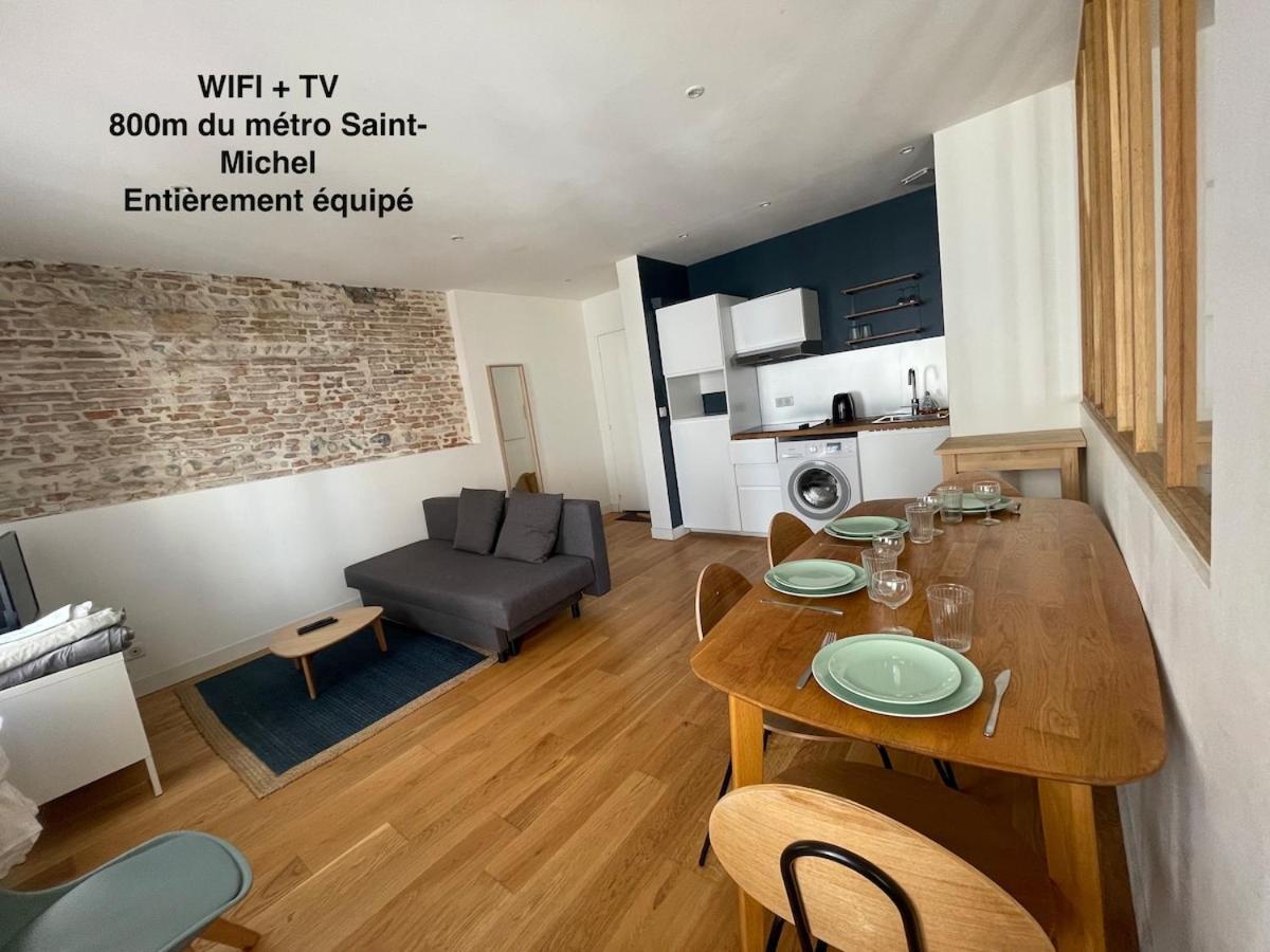 Apartment Quiet - Close To Metro Saint Michel Toulouse